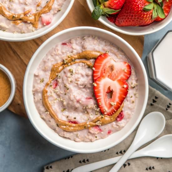 Strawberries & Cream Oatmeal