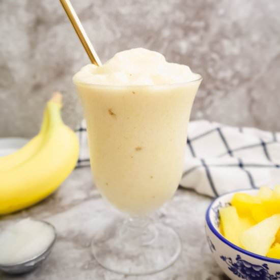 Pineapple Banana Coconut Oil Smooth