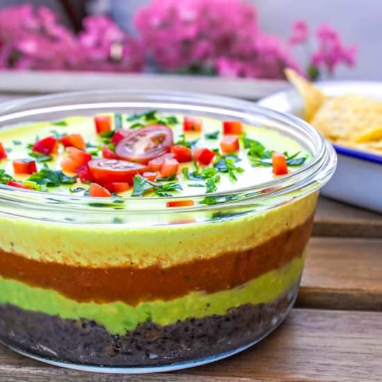 4-Layer Vegan Summer Dip (vegan/gf)