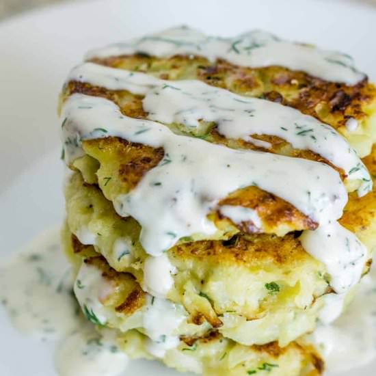 Cauliflower Fritters