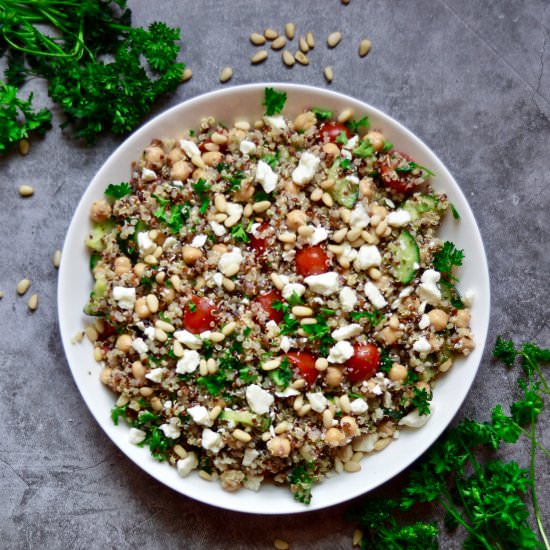 Mediterranean Quinoa Salad