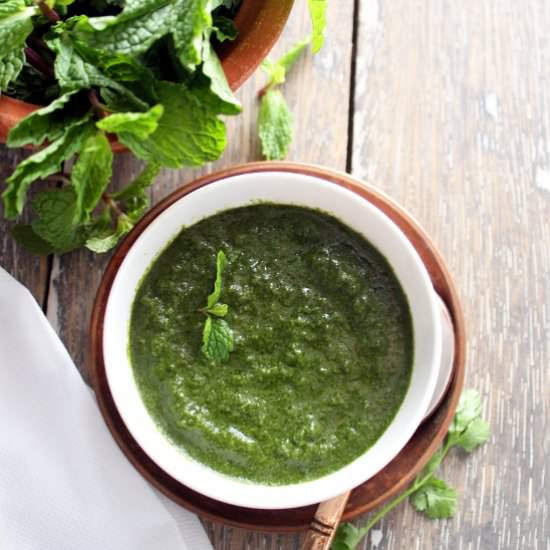 Mint Coriander Chutney