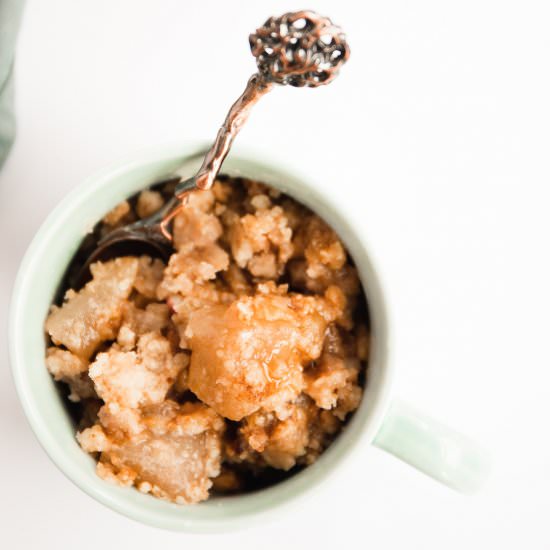 Healthy Apple and Pear Crumble