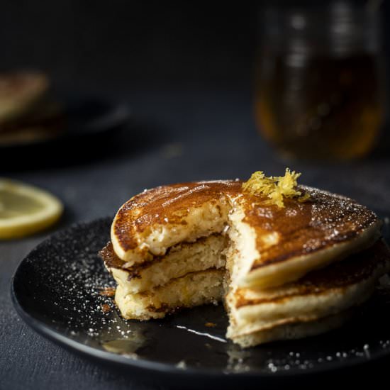 Easy Lemon Ricotta Pancakes