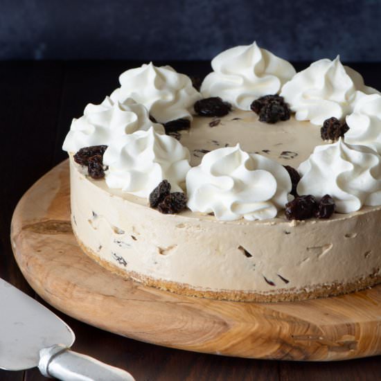 Rum & Raisin Cheesecake