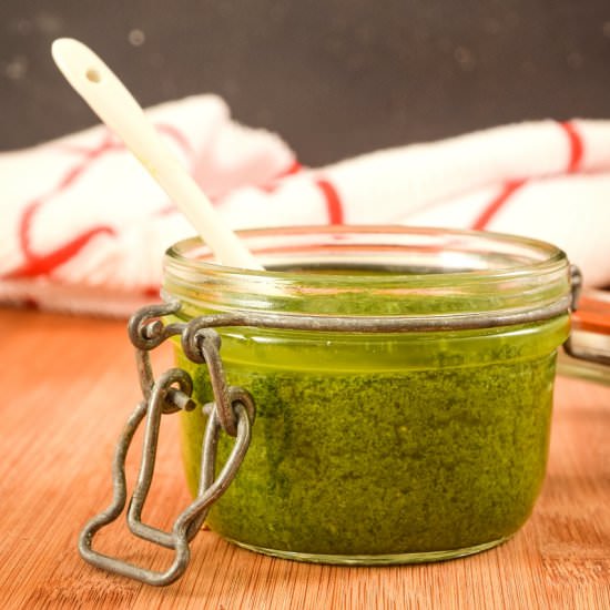 How to Make Basil Pesto