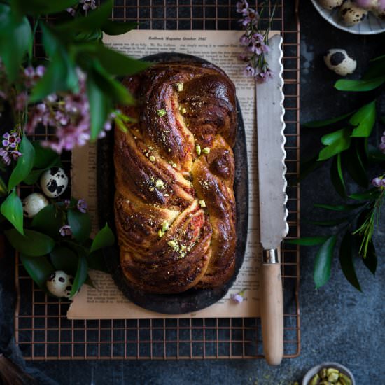 Carrot Halwa Babka
