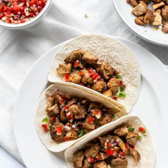 Chicken tacos