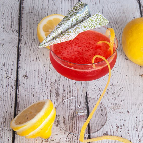 Classic Paper Airplane Cocktail