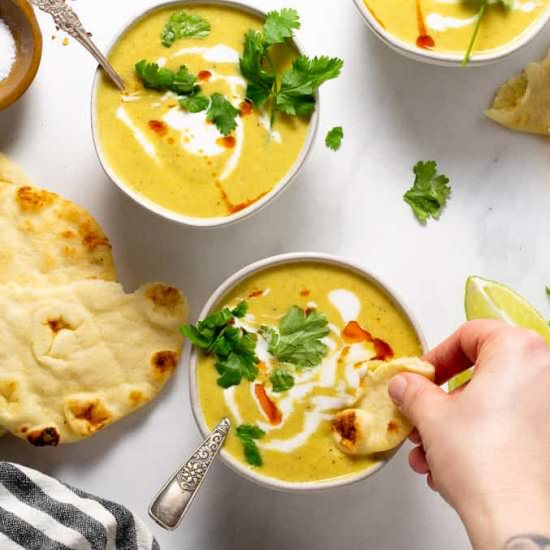 Curried Cauliflower Soup