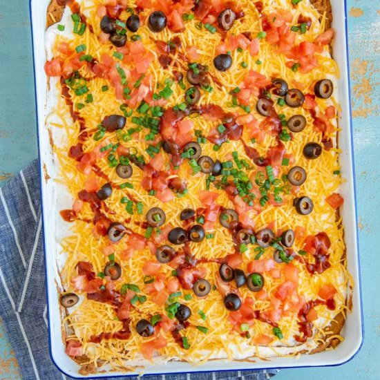 Classic Layered Bean Dip