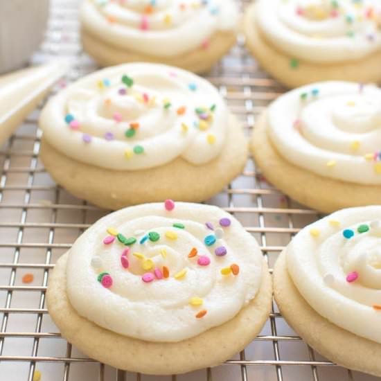 Greek Yogurt Sugar Cookies