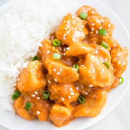 Crockpot Orange Chicken