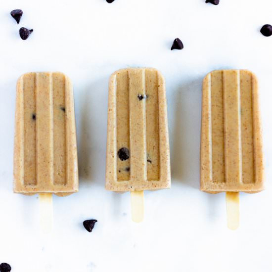 Chocolate Chip Cookie Dough Pops