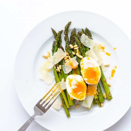 Roasted Asparagus Salad
