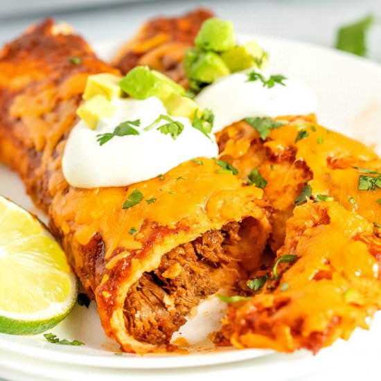 Beef Enchiladas
