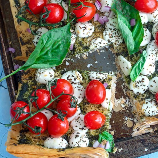 Caprese Tart