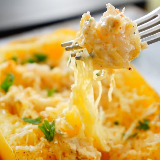 Cajun Shrimp Spaghetti Squash