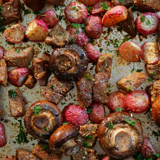 Roasted Italian Butter Steak