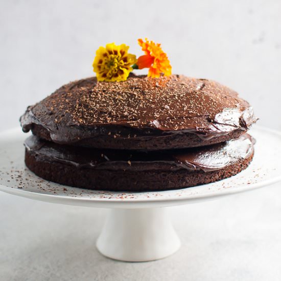 Chocolate Avocado Cake