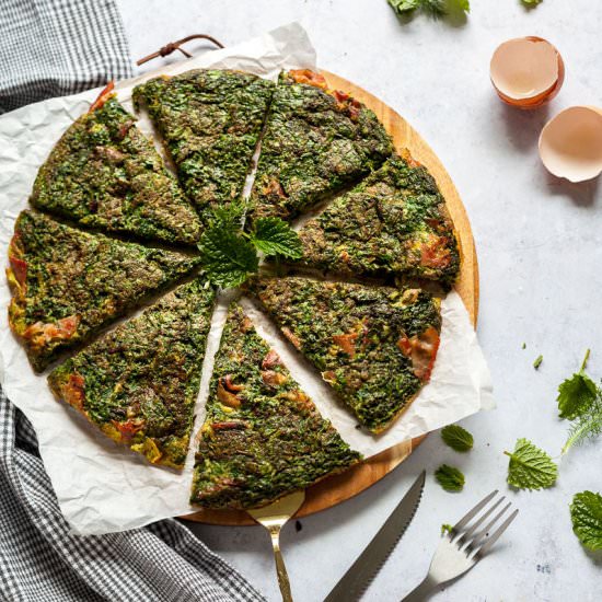 Spring Herb Egg Frittata