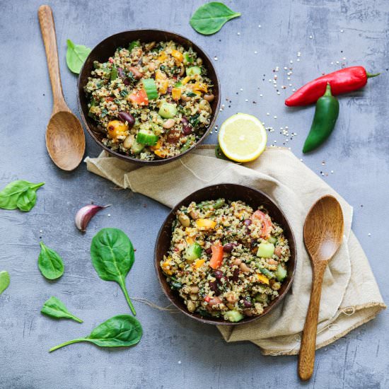 Healthy and Easy Quinoa Salad