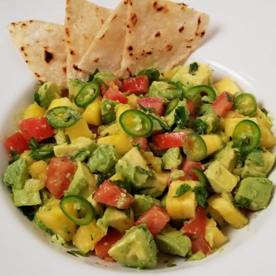 Spicy Pineapple Avocado Salsa