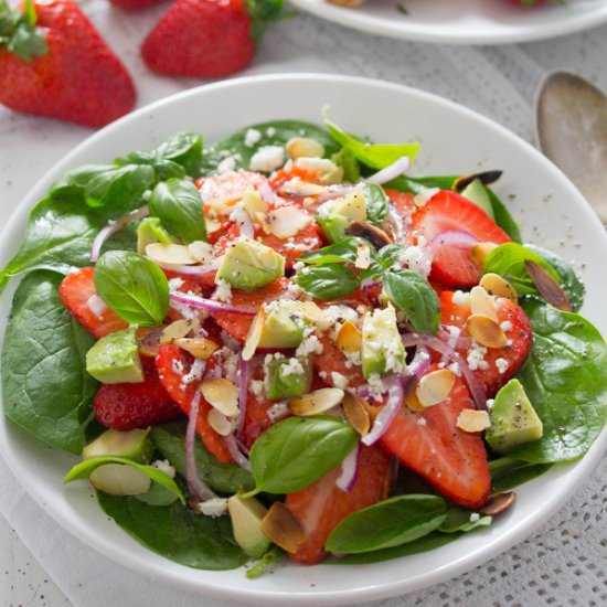 Strawberry Salad with Poppy Seeds