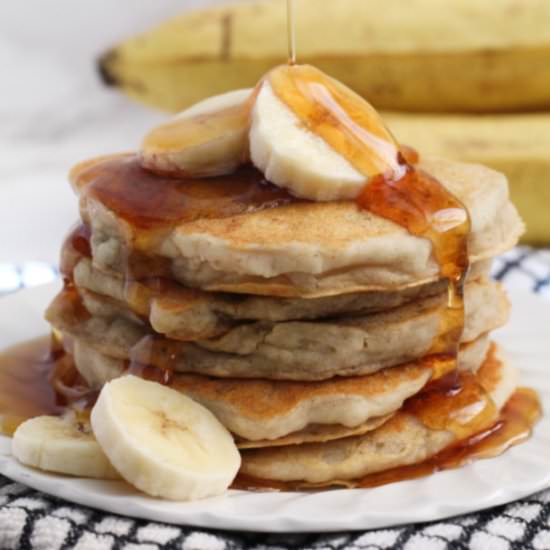 Banana Pancakes (GF, V)