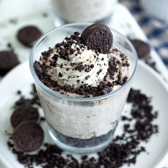 Vegan Oreo Cheesecake