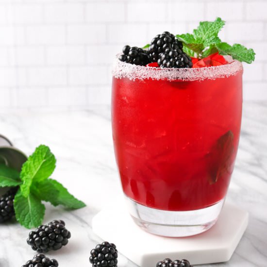 Blackberry Bourbon Smash