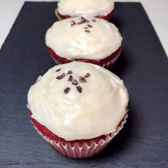 Vegan Red Velvet Cupcakes