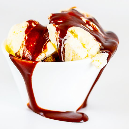 Pomegranate Chocolate Sauce