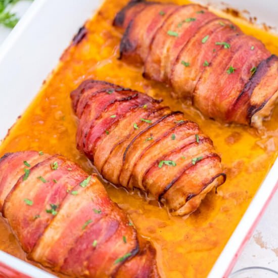 Bacon Wrapped Chicken Breasts
