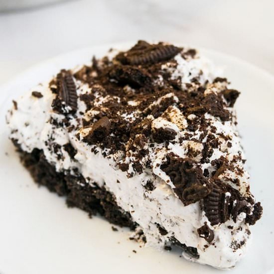 No Bake Oreo Pie