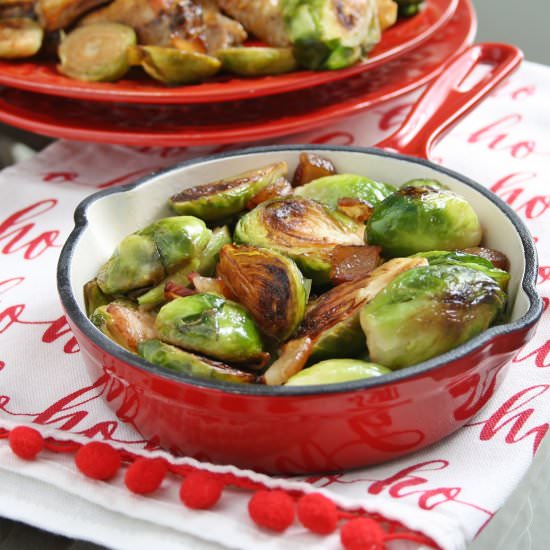 Brussels Sprouts with bacon