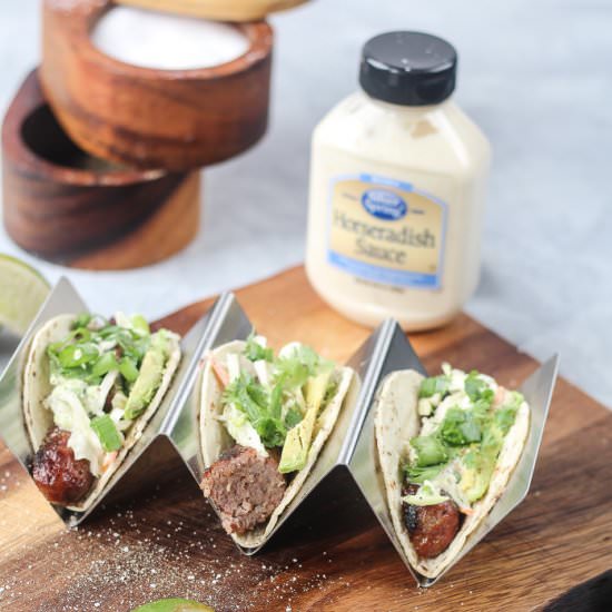 Grilled Brat Tacos