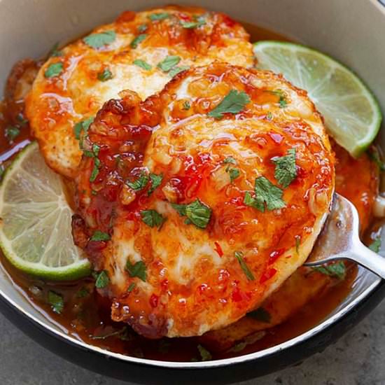 Sweet Chili Eggs