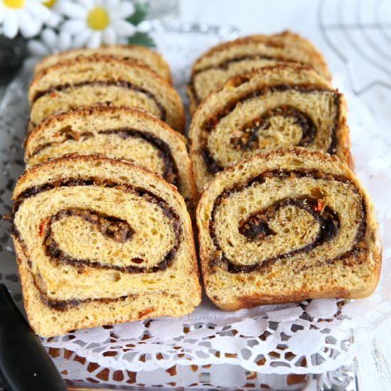 Peanut Butter Poppy Bread