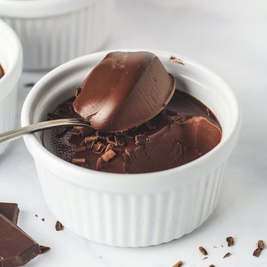 Easy Chocolate Pots de Crème