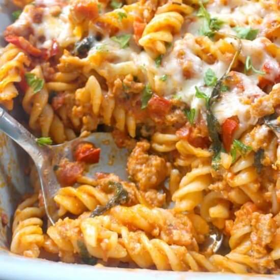 Sausage Pasta Bake