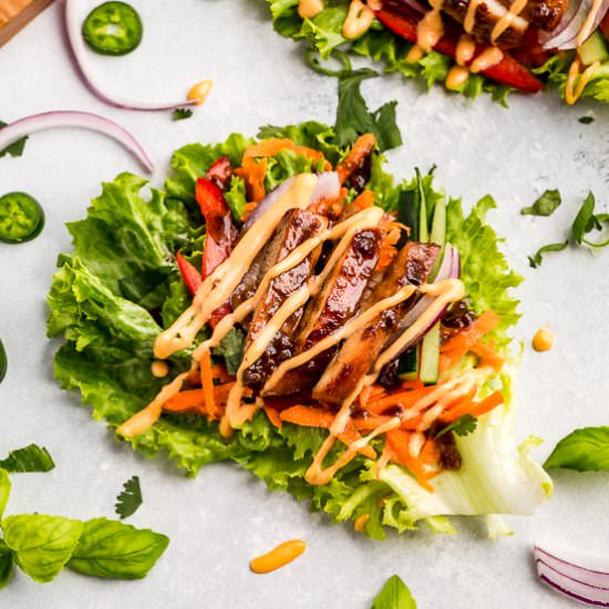 Banh Mi Lettuce Wraps