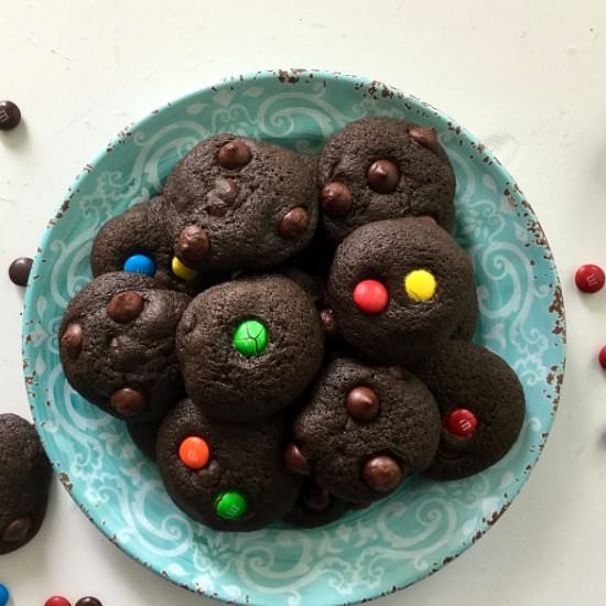 Double Chocolate Chip Cookies