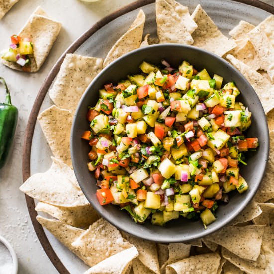 Easy Pineapple Salsa