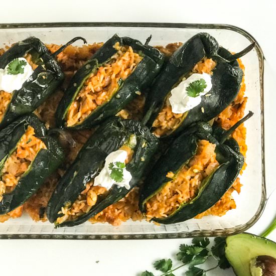 Brad’s Spicy Stuffed Peppers