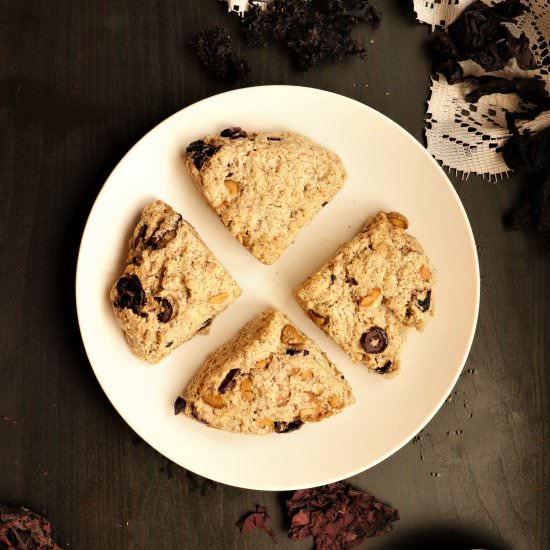 Olive and Seaweed Savory Scones