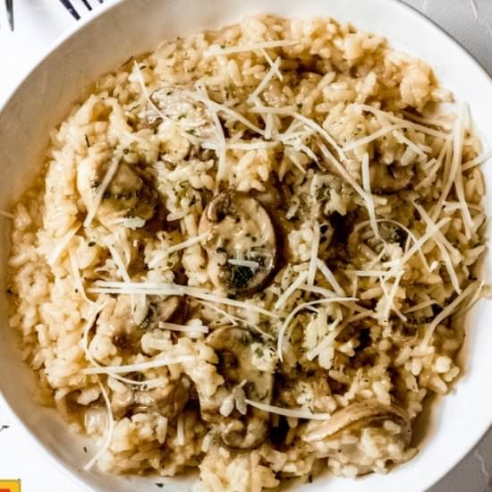 Mushroom Risotto Recipe