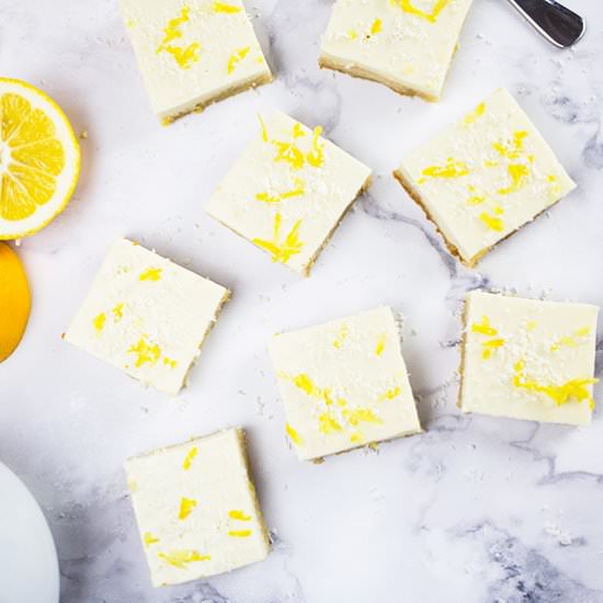 Healthy Lemon Squares