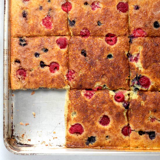 sheet pan pancakes