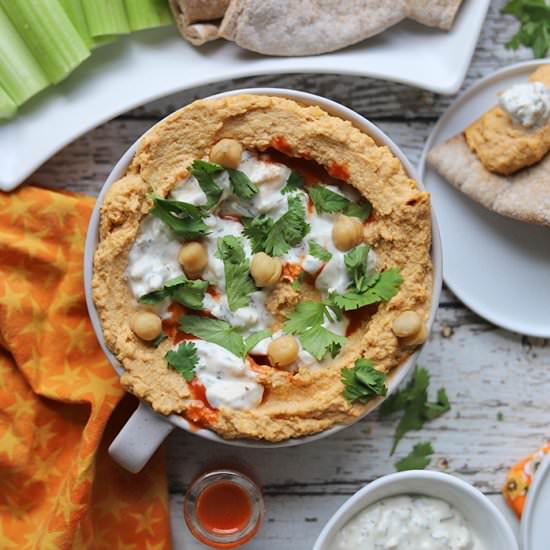 Buffalo hummus
